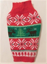 XSmall Christmas sweater with poinsetta and reindeer. $3